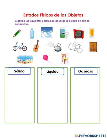 Estados de los objetos