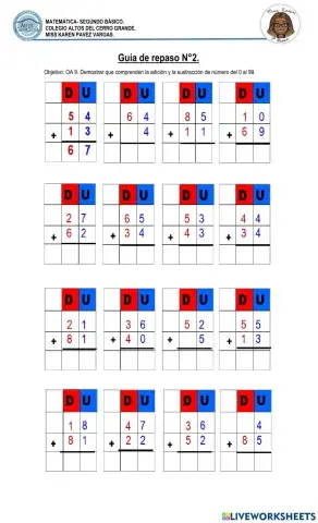 Guía de adiciones N°2
