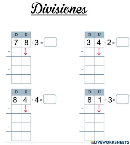 Divisiones