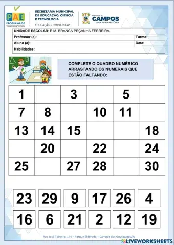 Sequência Numérica