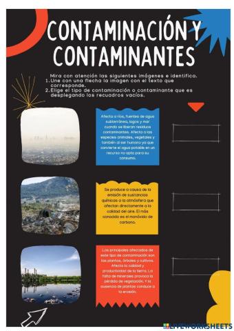 Contaminación y contaminantes