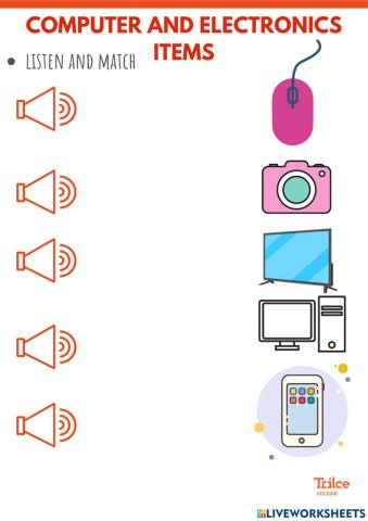 Computer and electronics items