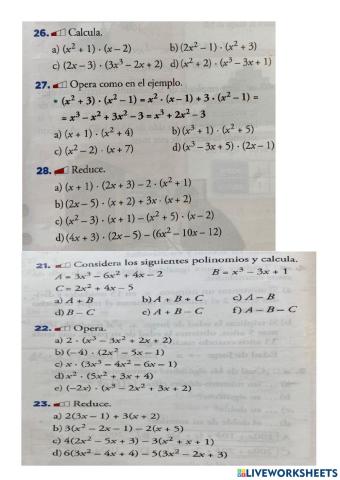 Algebra 2 eso