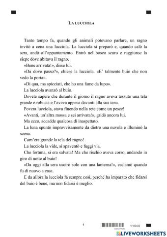 Prova Invalsi cl. 2 primaria as 2003-2004