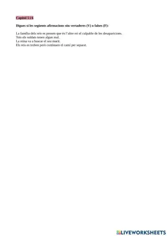 Comprensió lectora Xalop, Bori-Bori i el lladre Butxacotes Cap.5i6