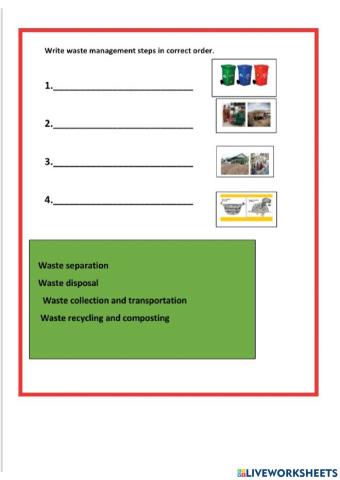 Waste management