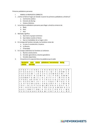Poblamiento de América