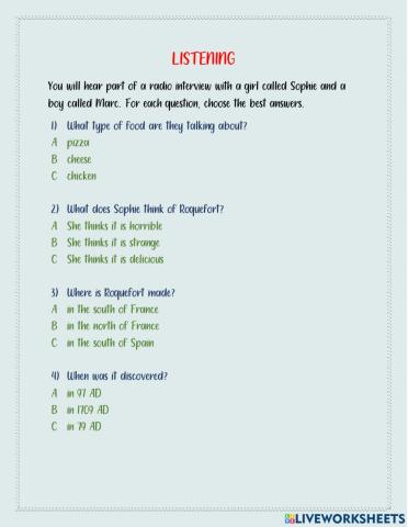 Grammar & Vocabulary