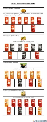 Baseball Probability Independent Practice - Nachos
