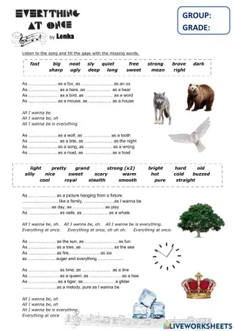 Everything at once - by Lenka