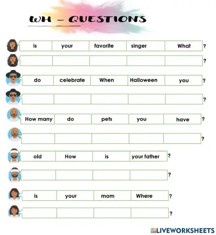 WH QUESTIONS