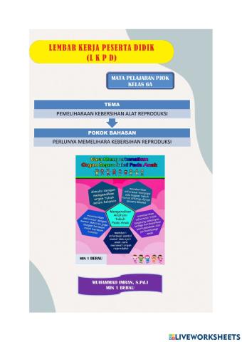 Latihan Soal Kebersihan Alat Reproduksi