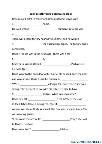 Young detective part 1