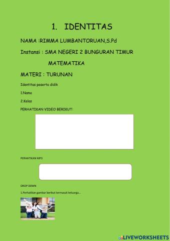 Lkpd matematika turunan