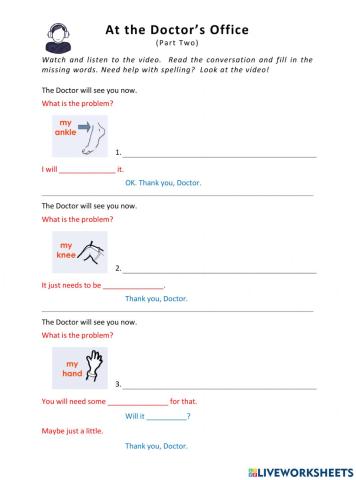 At the Doctor's Office - Part 2