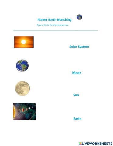 Planet Earth Matching