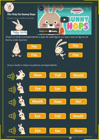 The way the bunny hops