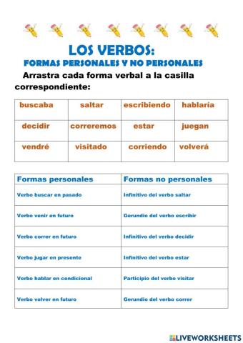 Los verbos