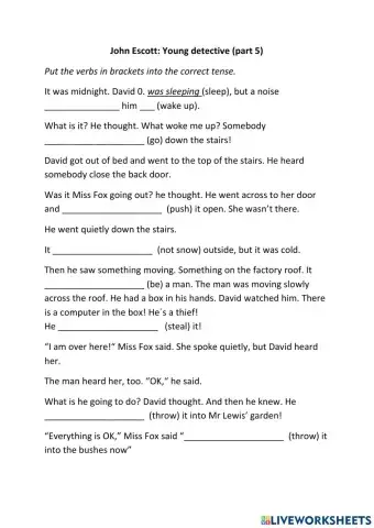 Young detective part 5