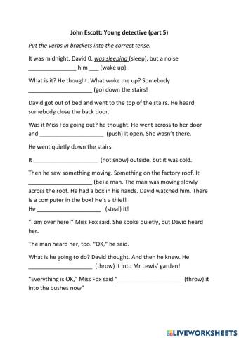 Young detective part 5