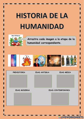 Etapas de la humanidad