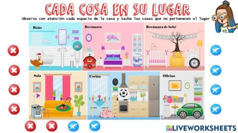 Cada cosa en su lugar