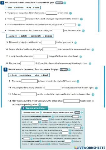 3a crime language focus