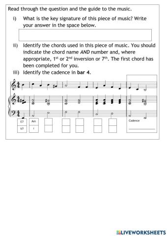 AH Identify Chords and Cadence 6