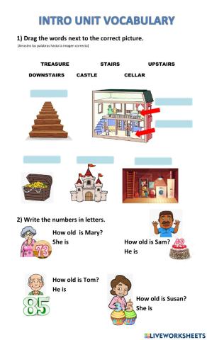 SM3 Intro Unit vocabulary