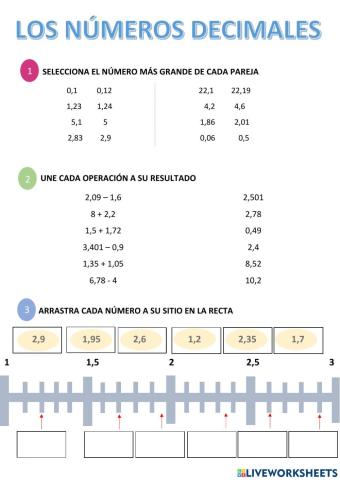 Números decimales