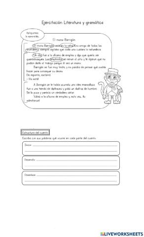 Estructura y elementos del cuento