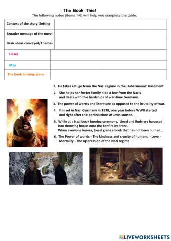 The book thief