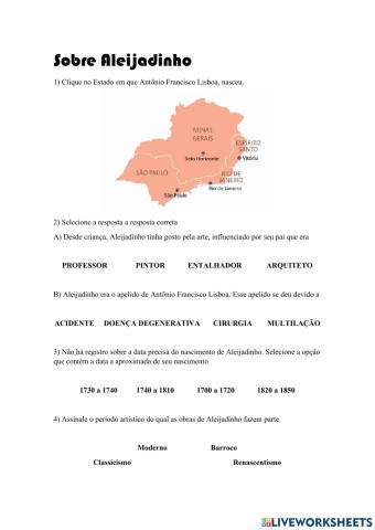 Barroco- Aleijadinho