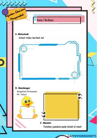 LKPD Kegiatan Ekonomi Masyarakat