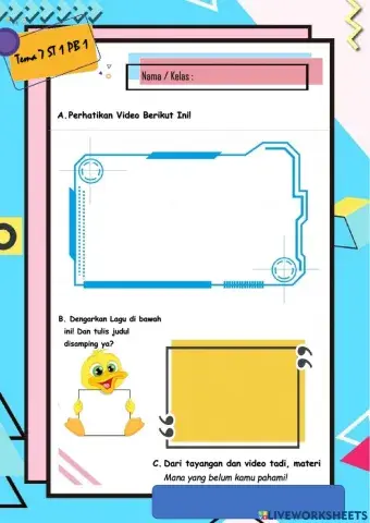 LKPD Tema 7 Sub Tema 1