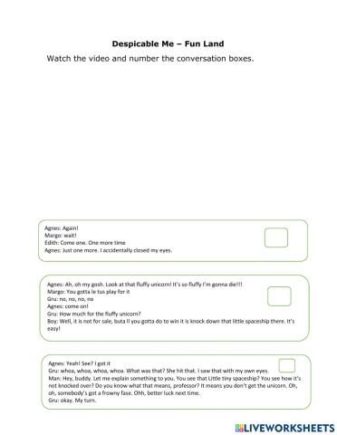 Despicable Me - Fun Land