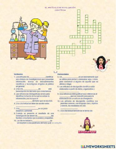 ARTÍCULOS DE DIVULGACIÓN CIENTÍFICA