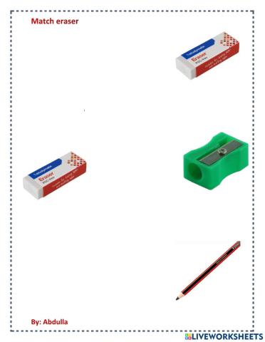 Match eraser