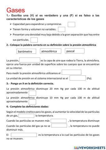 Gases