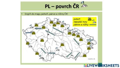 PL povrch ČR