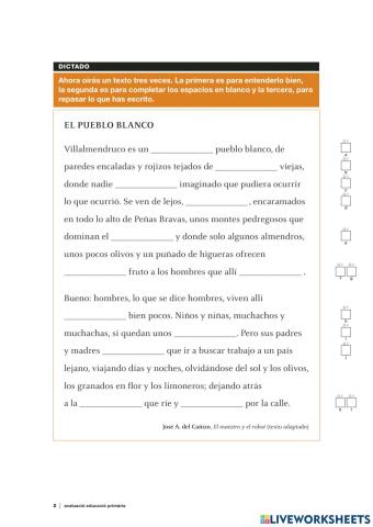 CCBB castellà 2015 dictat