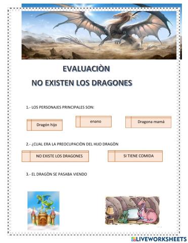 NO EXISTEN LOS DRAGONES