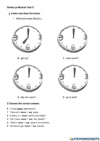 Smiles Module Test 5