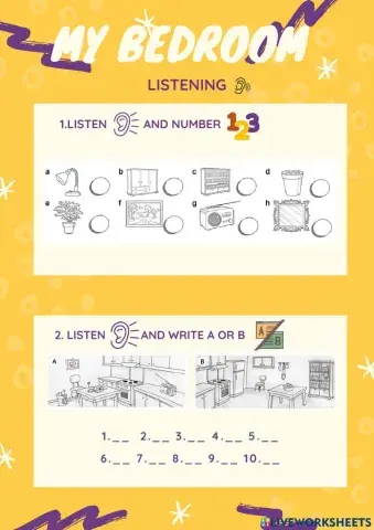 My bedroom kitchen listening