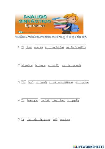 Análisis sintáctico