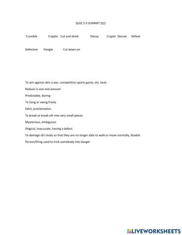 Quiz 5-1 Summit 2(1)