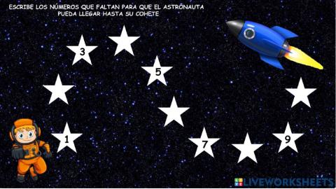 Astronauta hacia su cohete