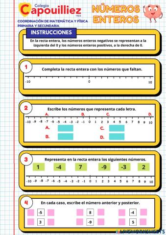 Números Enteros