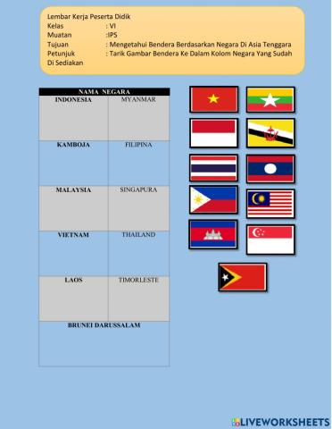 Mengenal bendera ASEAN