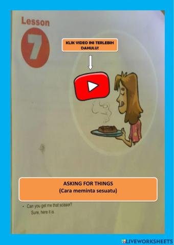 Asking fr things Kelas 5 KD7 (24-03-2021)